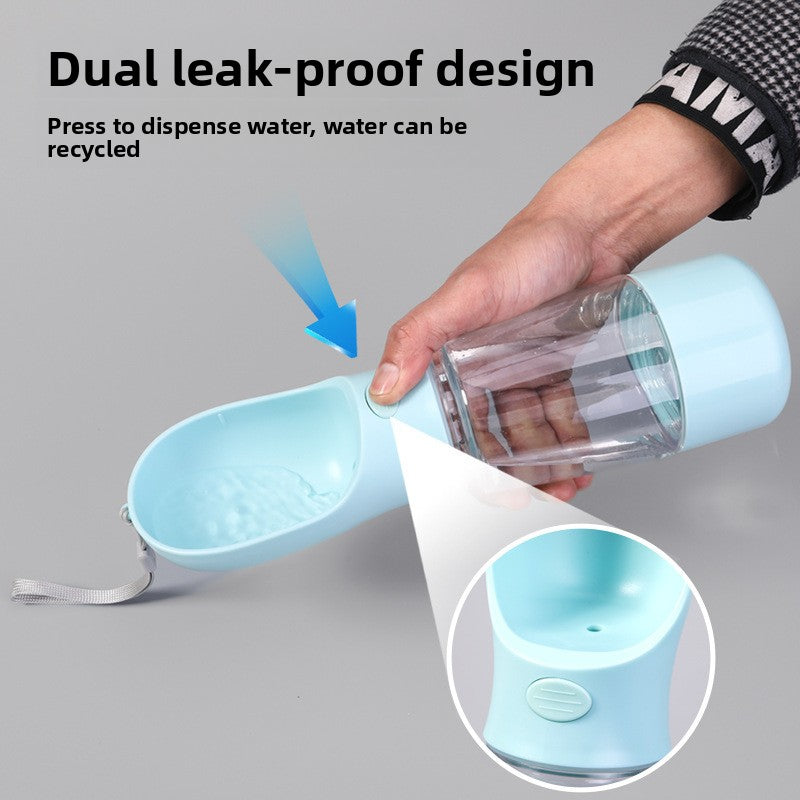 3-in-1 Portable Pet Water & Food Bottle