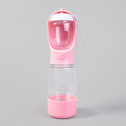 3-in-1 Portable Pet Water & Food Bottle