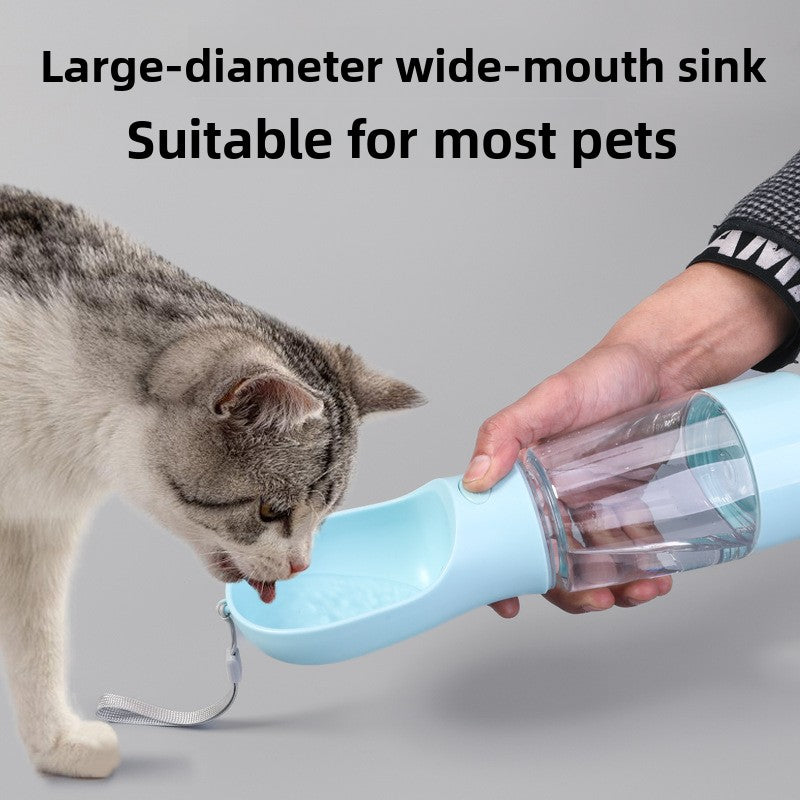 3-in-1 Portable Pet Water & Food Bottle